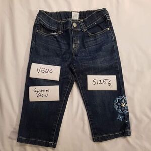 Gymboree jean capri size 6 plus